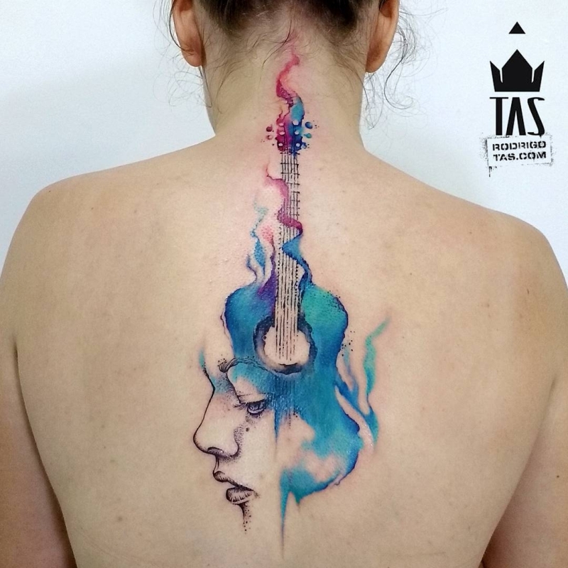 best watercolor tattoos