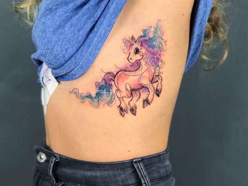 cute watercolor tattoo ideas