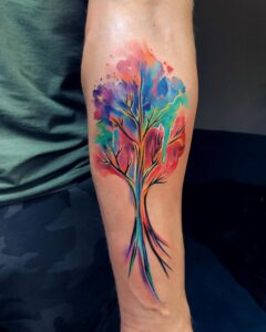 Watercolor Tattoos Will Turn Your Body into a Living Canvas - KickAss ...