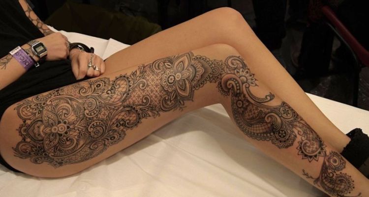 The Top 43 Garter Tattoo Ideas  2021 Inspiration Guide