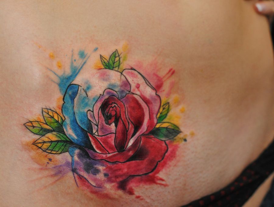 101 Best Color Splash Tattoo Ideas That Will Blow Your Mind!
