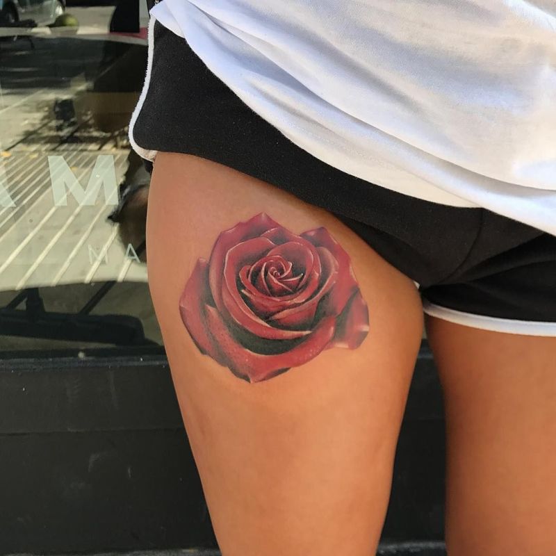 45 Best Rose Tattoos Ideas for Women in 2023  Design  Meanings