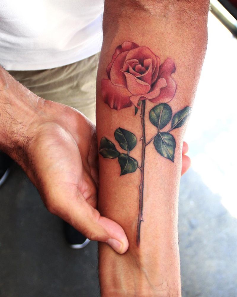 awesome rose tattoos