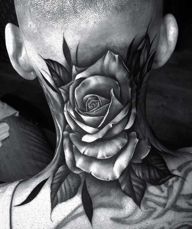 awesome rose tattoos