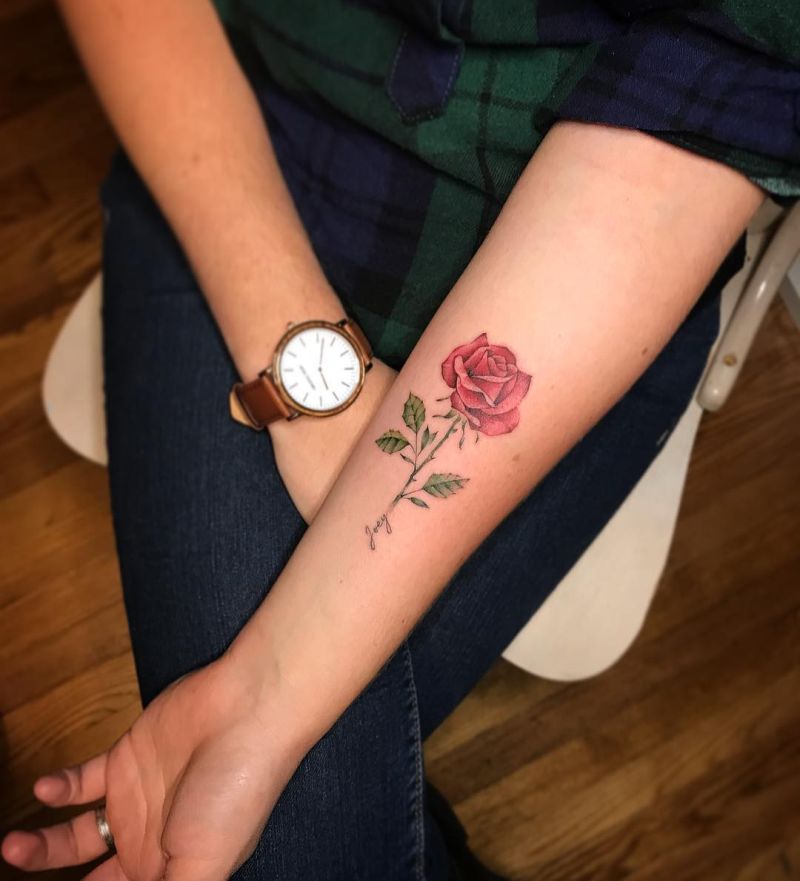 rose tattoos for women 