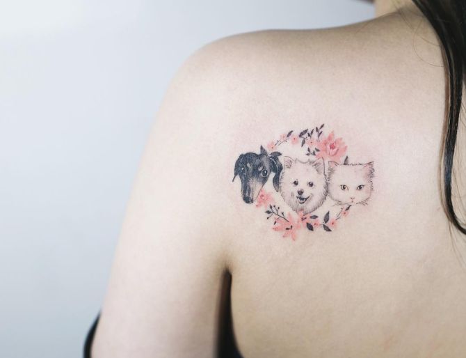 pettattoo #linework THX! Bianca 🐶🖤 . . . #pets #petportrait #dogtattoo  #doglover #dogmom #singleneedle #fineneedle #microtattoo #... | Instagram