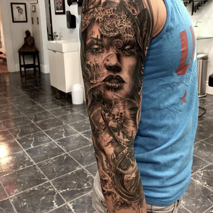 sleeve by Tony Mancia