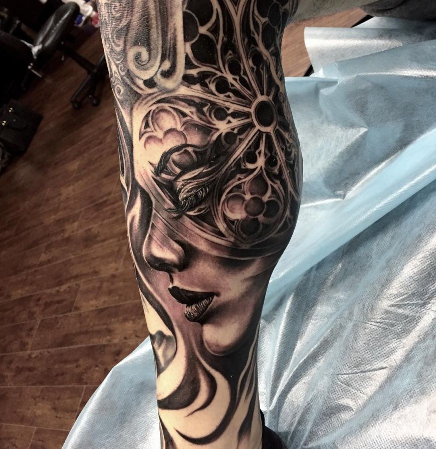 tattoo by Tony Mancia