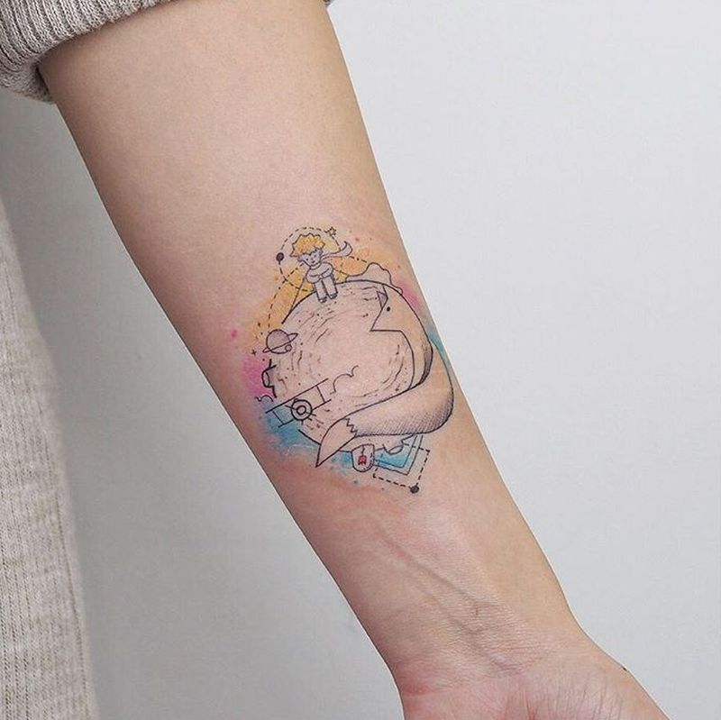 The Little Prince Tattoo Photos  Meanings  Steal Her Style