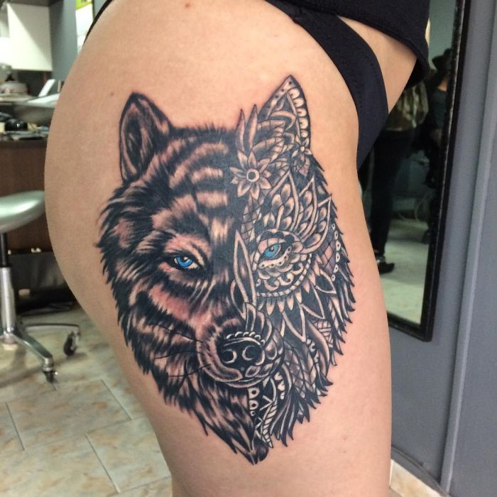 30 Wolf Tattoo Ideas: Lone Wolf & Other Designs With Meanings