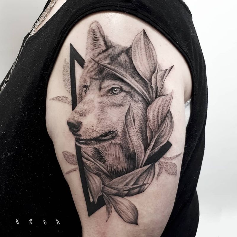 best wolf tattoos