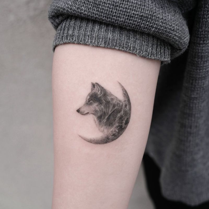 awesome wolf tattoos