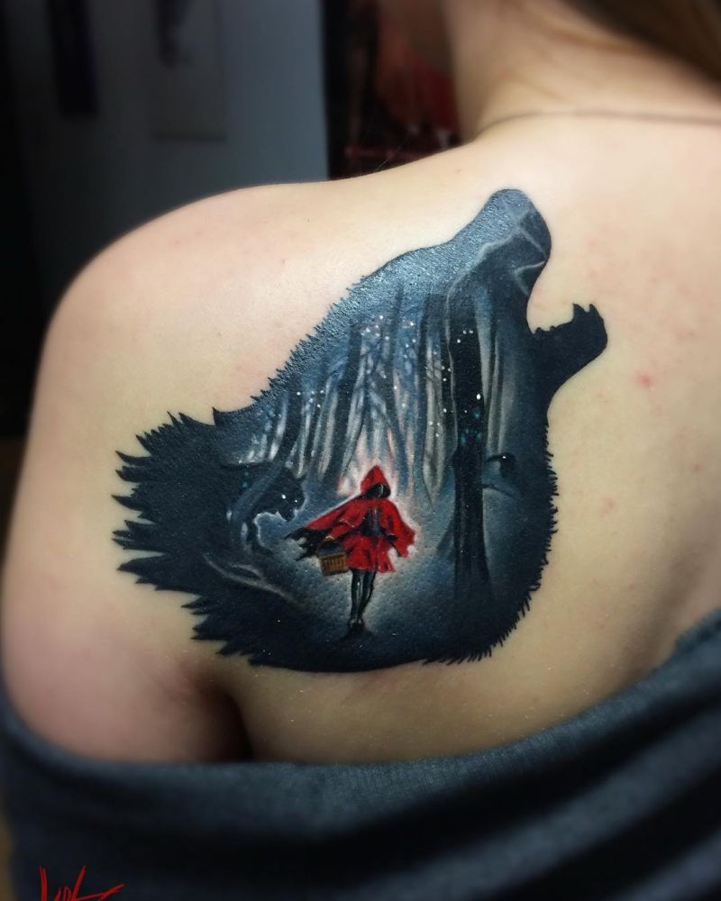 little red riding hood tattoo