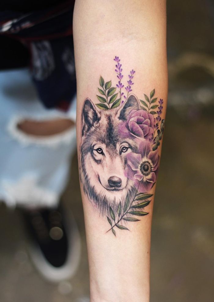 50 Of The Most Beautiful Wolf Tattoo Designs The Internet ...