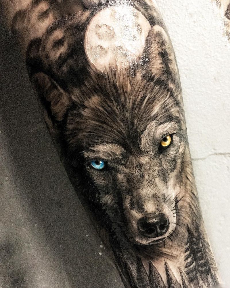 38 Fierce Wolf Tattoo Ideas