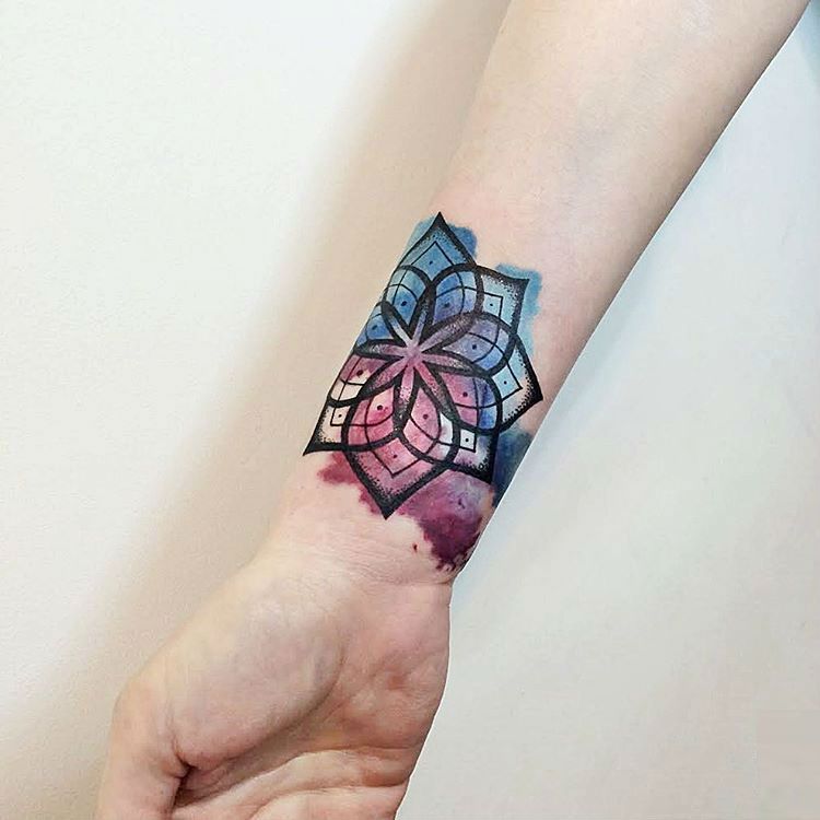 Half mandala tattoo design by @yuliatropical #tattoo #mandalatattoo | Half  mandala tattoo, Mandala tattoo design, Mandala tattoo
