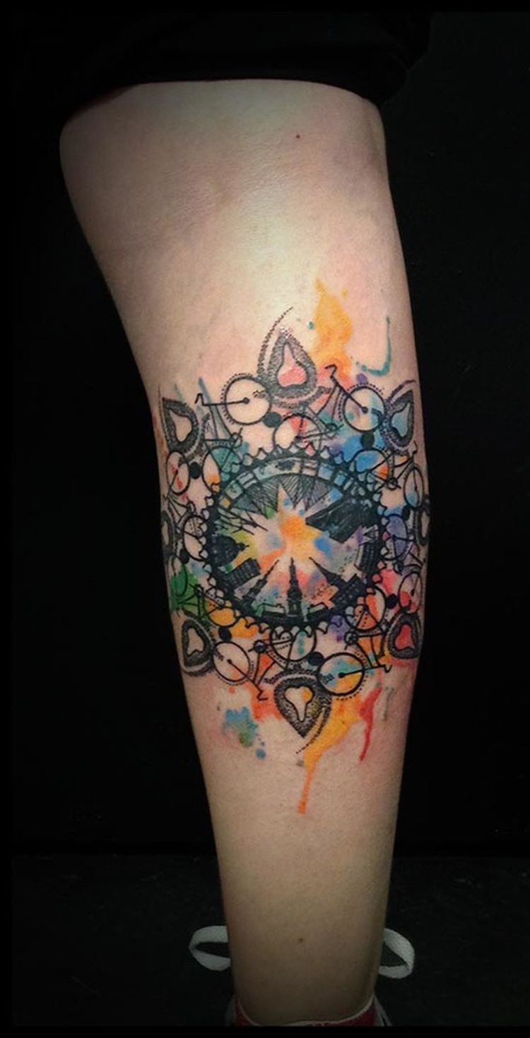 Tattoo uploaded by Charlotte louise • Watercolour mandala #watercolour # mandala #wrist #coverup #lotsofcolour #blending #pretty • Tattoodo