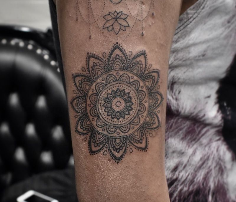 beautiful mandala tattoos