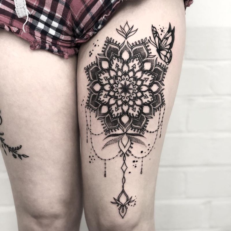 intricate mandala tattoos