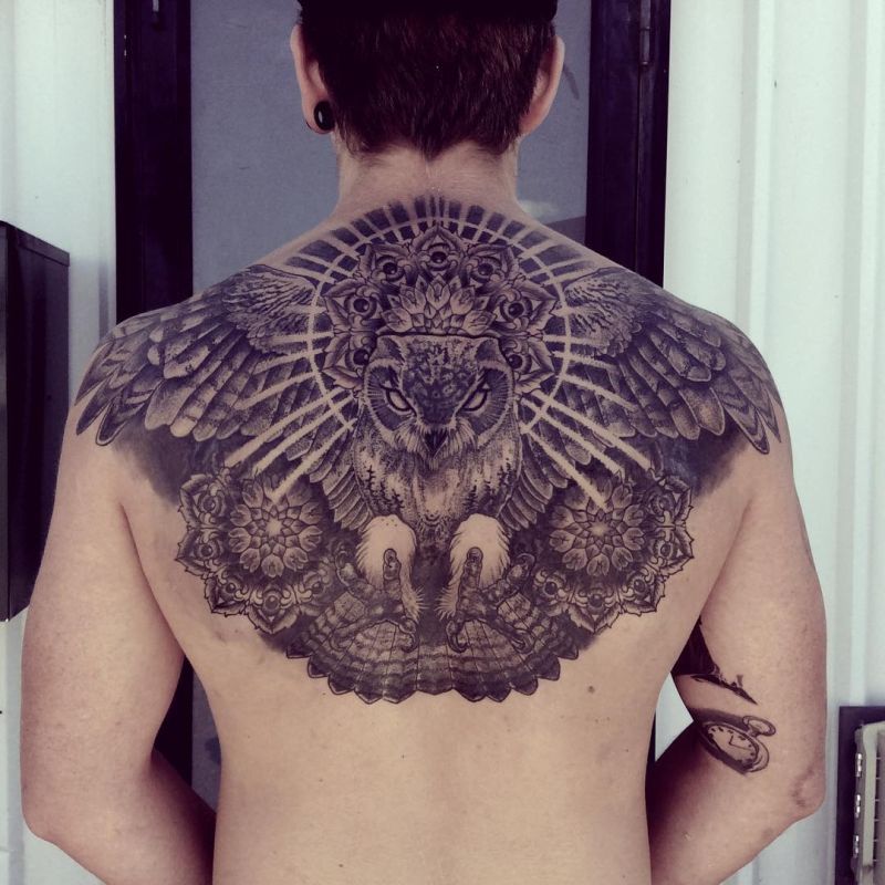 50+ Brave Fenrir Tattoo Ideas | Dark tattoo, Scary tattoos, Back tattoos  for guys