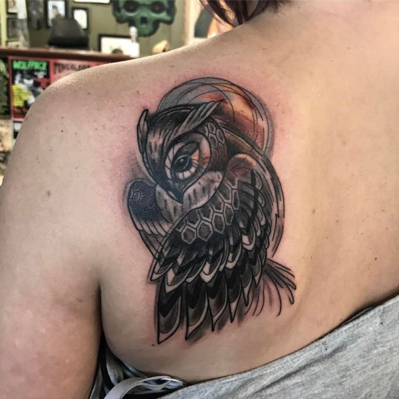 cosmic owl tattooTikTok Search