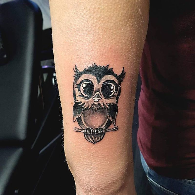 cool owl tattoo ideas