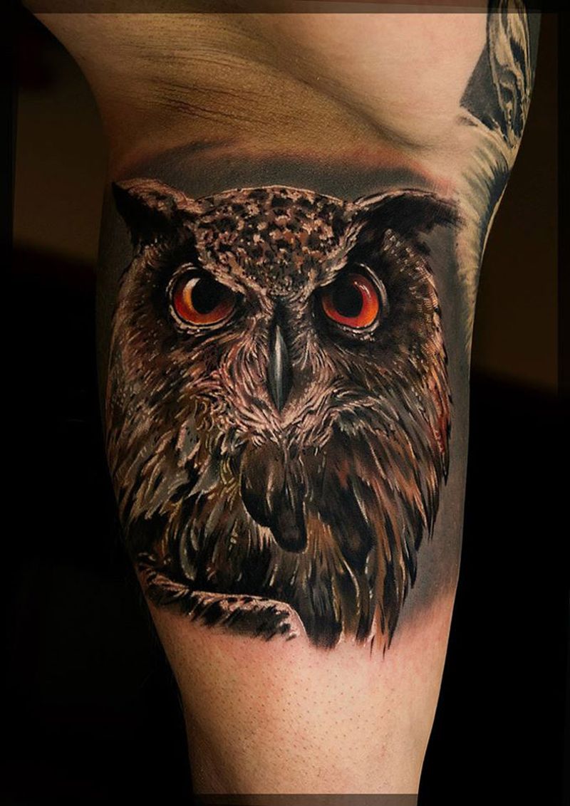 40 Amazing Barn Owl Tattoos with Meanings  Body Art Guru