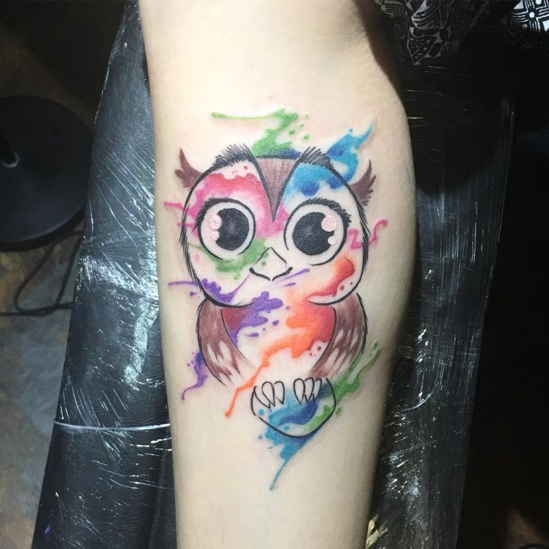 50 of the Most Beautiful Owl Tattoo Designs and Their