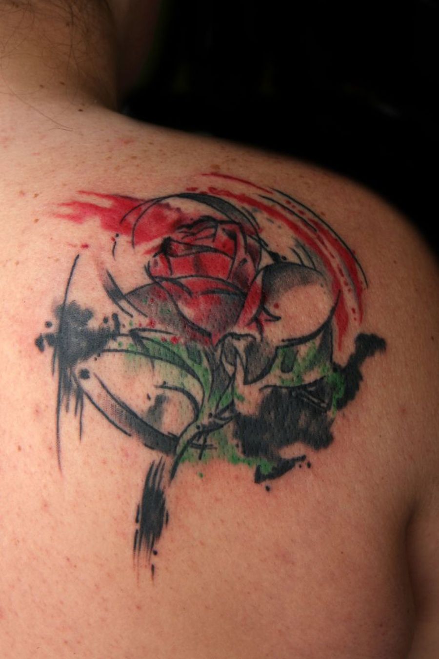 Pin by Samantha Foster on Stuff  Tattoos Abstract art tattoo Black rose  tattoos