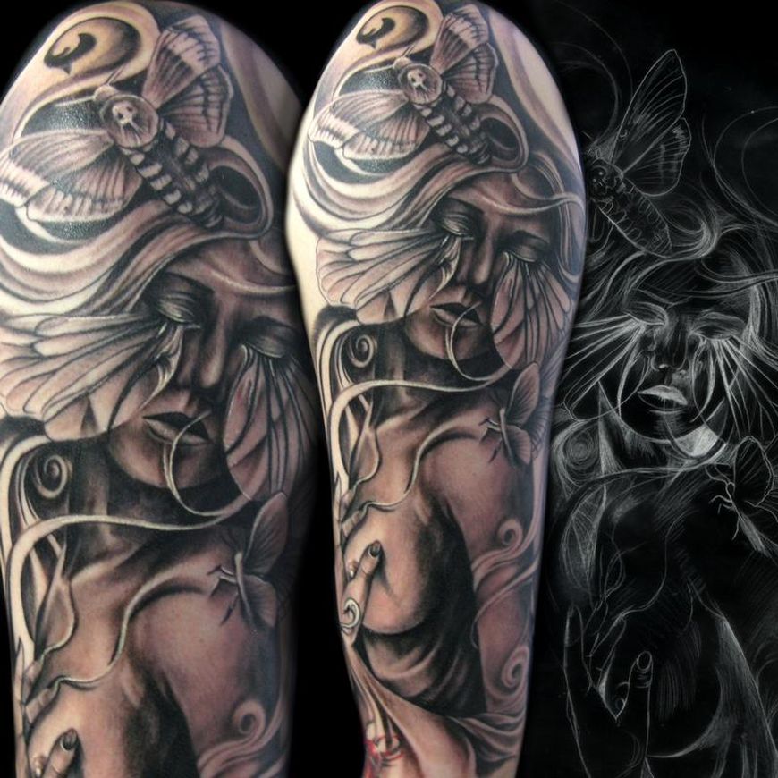 Tony Mancia’s Tattoos, Striking Realistic and Surrealistic Ink Pieces