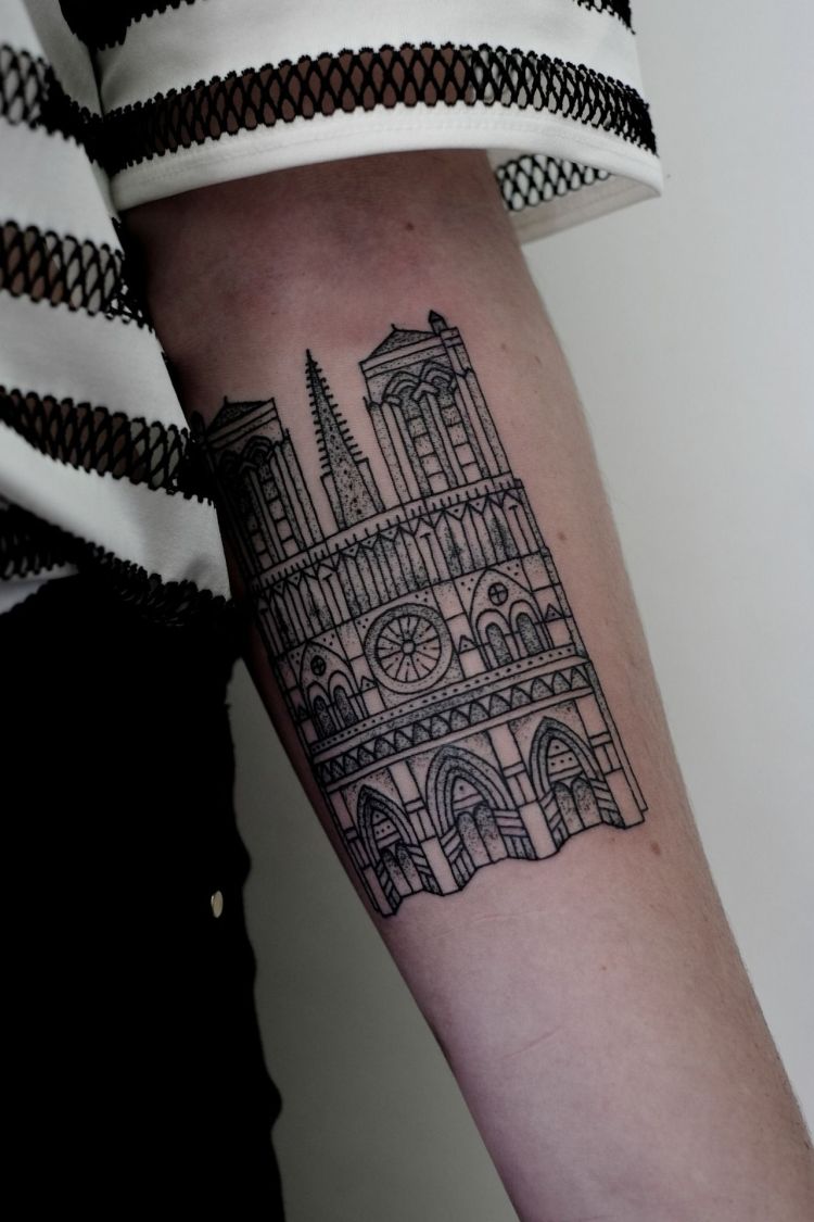 5 Unique Tattoo Ideas For Design And Architecture Lovers - Cultura Colectiva