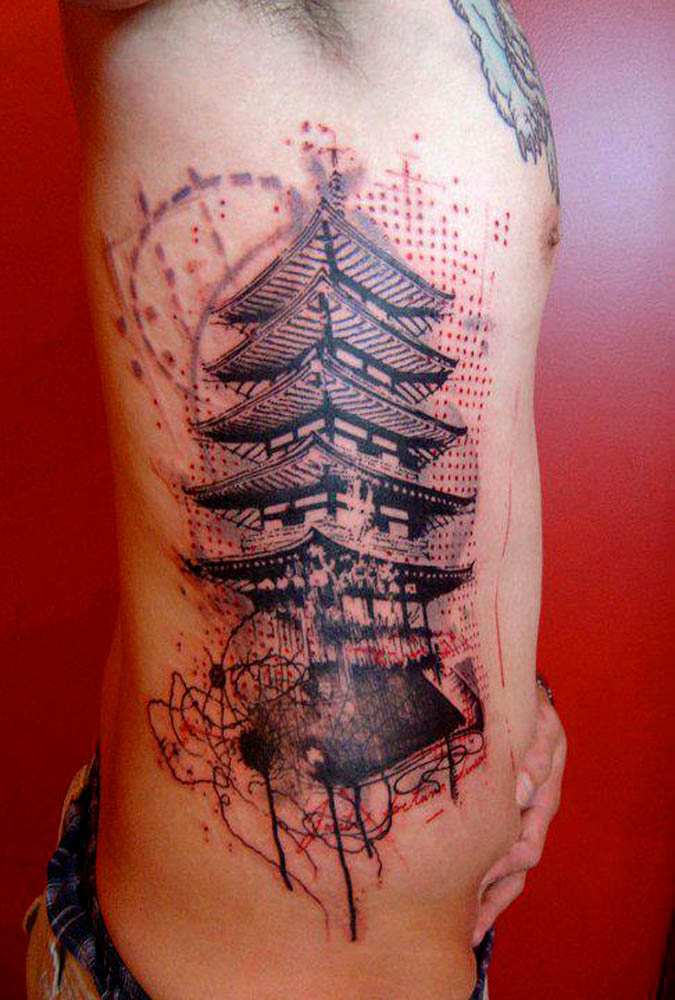 Details 71 japanese tower tattoo  ineteachers