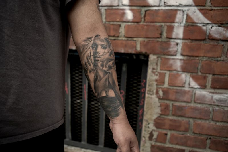 Black & Grey Realistic Tattoos 