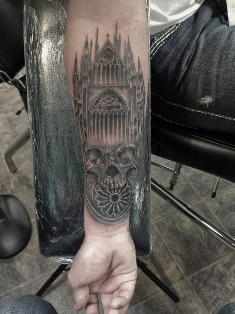 Architect Turned Tattoo Artist Builds Structured Imagery  Scene360