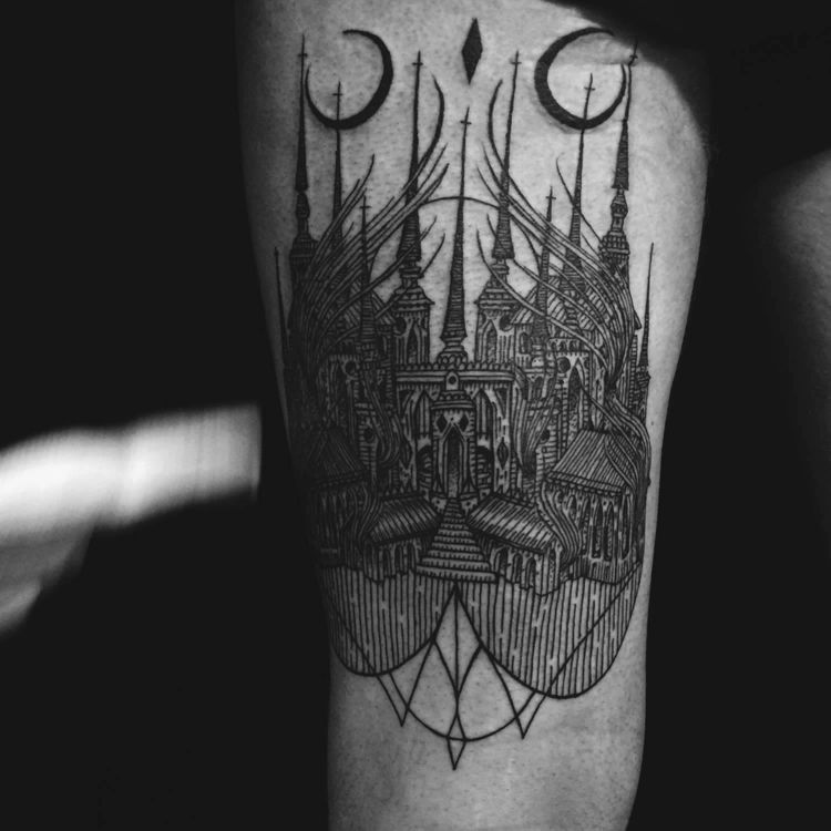 Pin on Gothic Art Tattoos