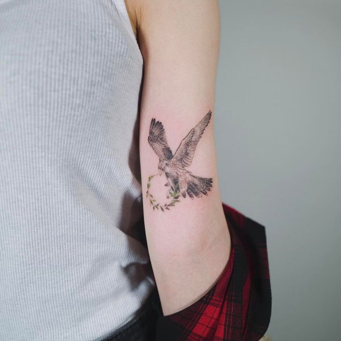 Got this tattoo at Ancient Tattoos Bangalore India Geometric hummingbird   rtattoos