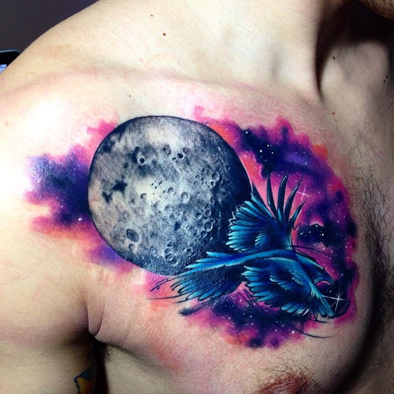 Stunning Watercolor Tattoos by Adrian Bascur - KickAss Things