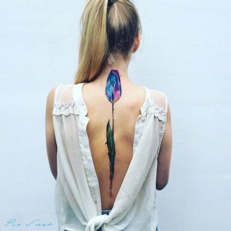 Wonderful Sketchy Watercolor Tattoos