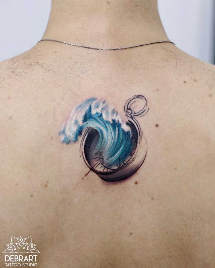 watercolor tattoo