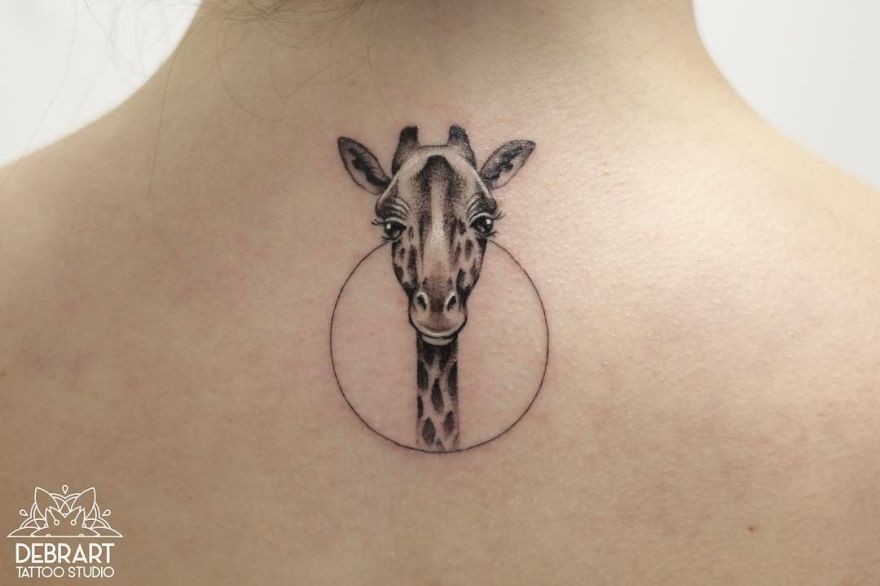 50 Amazing Giraffe Tattoos with Meaning  Body Art Guru