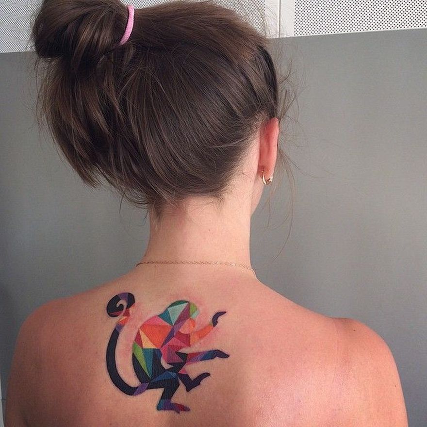 These Watercolor Tattoos by Sasha Unisex Will Make You Think Ink - KickAss  Things