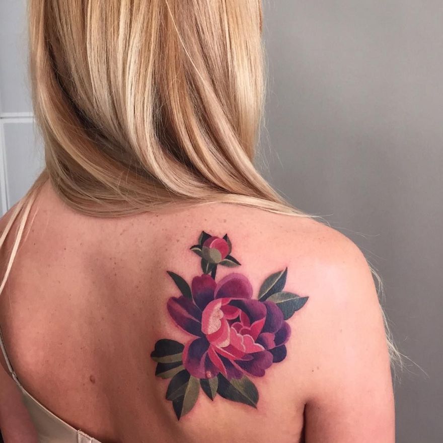 Peony Tattoos Meanings Tattoo Designs  Ideas