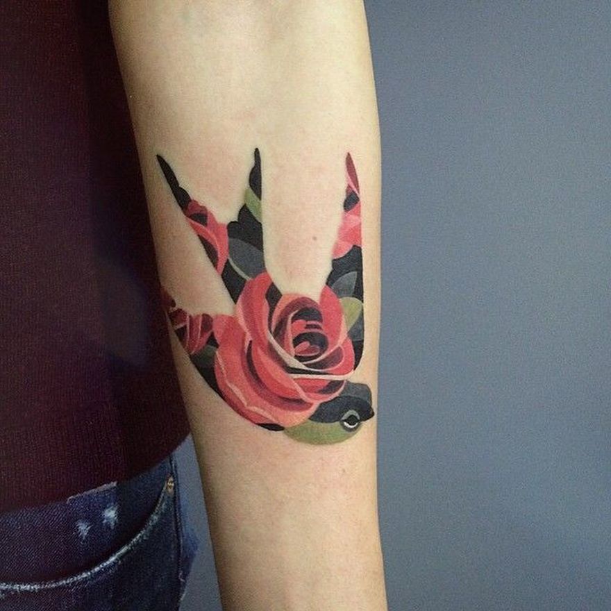 swallow tattoo