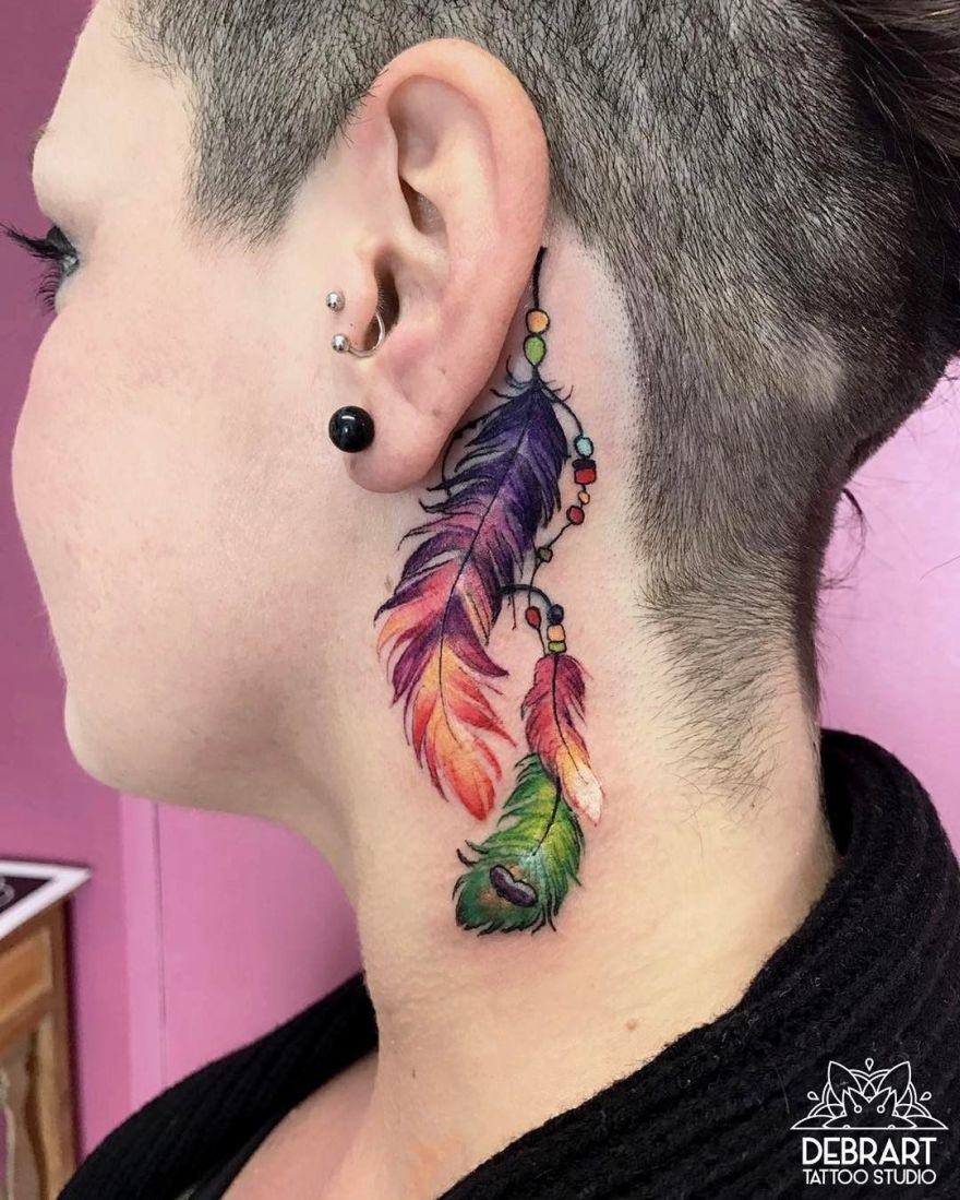 colorful tattoos