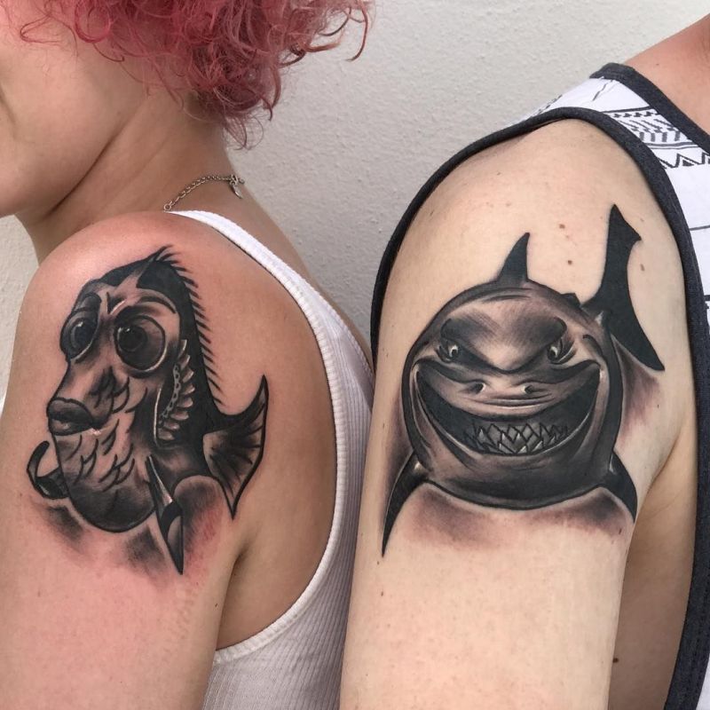 10 DisneyInspired Couples Tattoos To Mark Your Happily Ever After