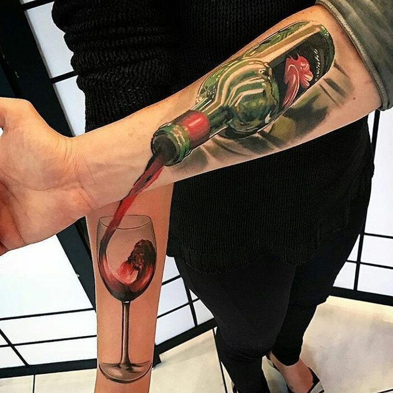 20 Creative Tattoos That Transform Beautifully When People Move Their Body   DeMilked