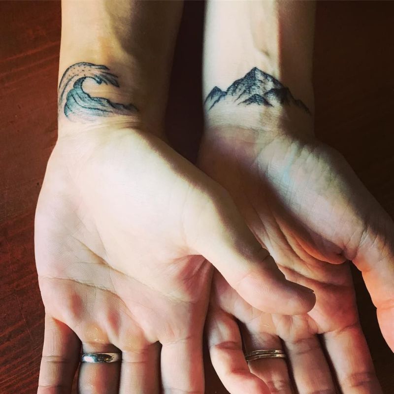 beautiful tattoo for couples