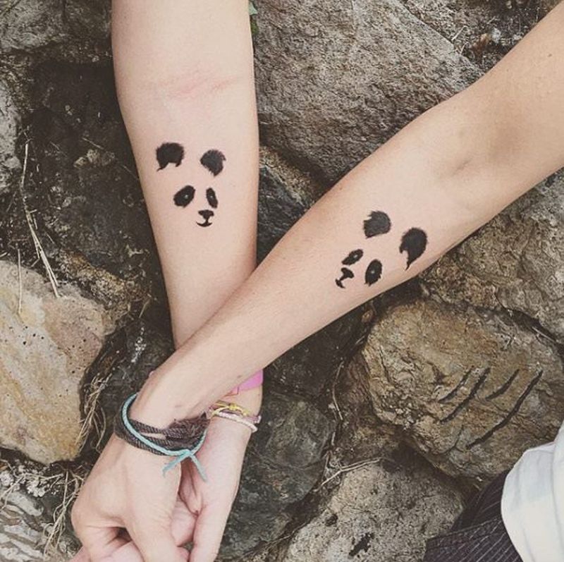 panda tattoo ideas for couples｜TikTok Search