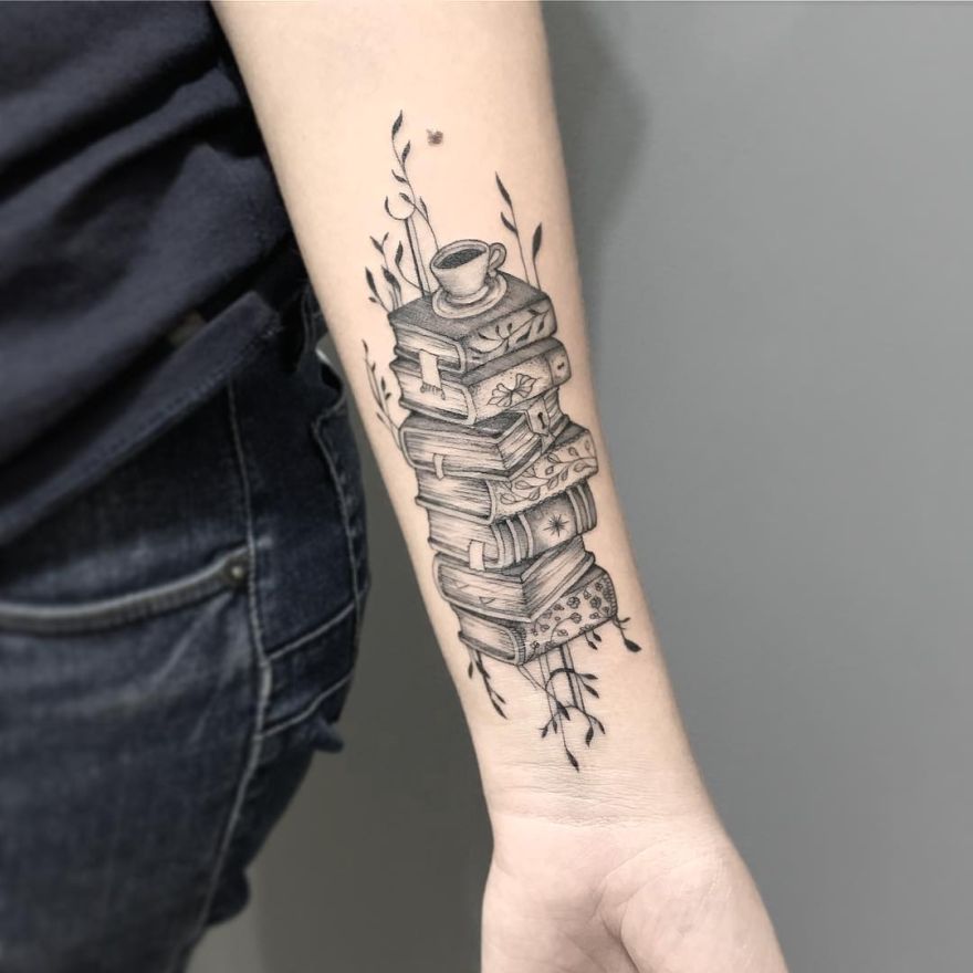book inspired tattoos