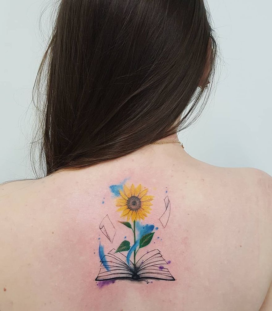 awesome book tattoos